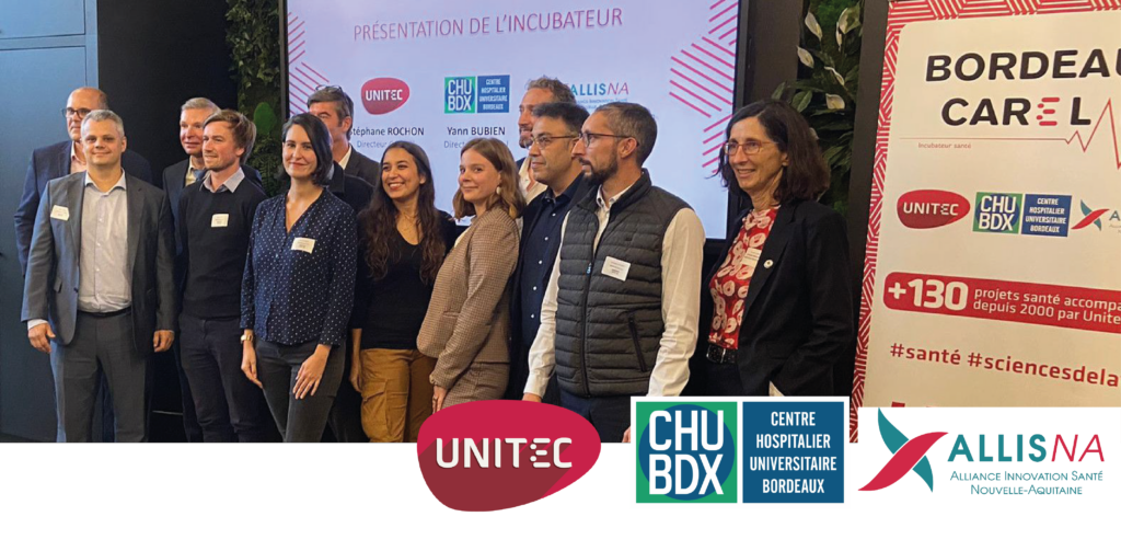 Bordeaux Care Lab incubateur de startup dans la santé